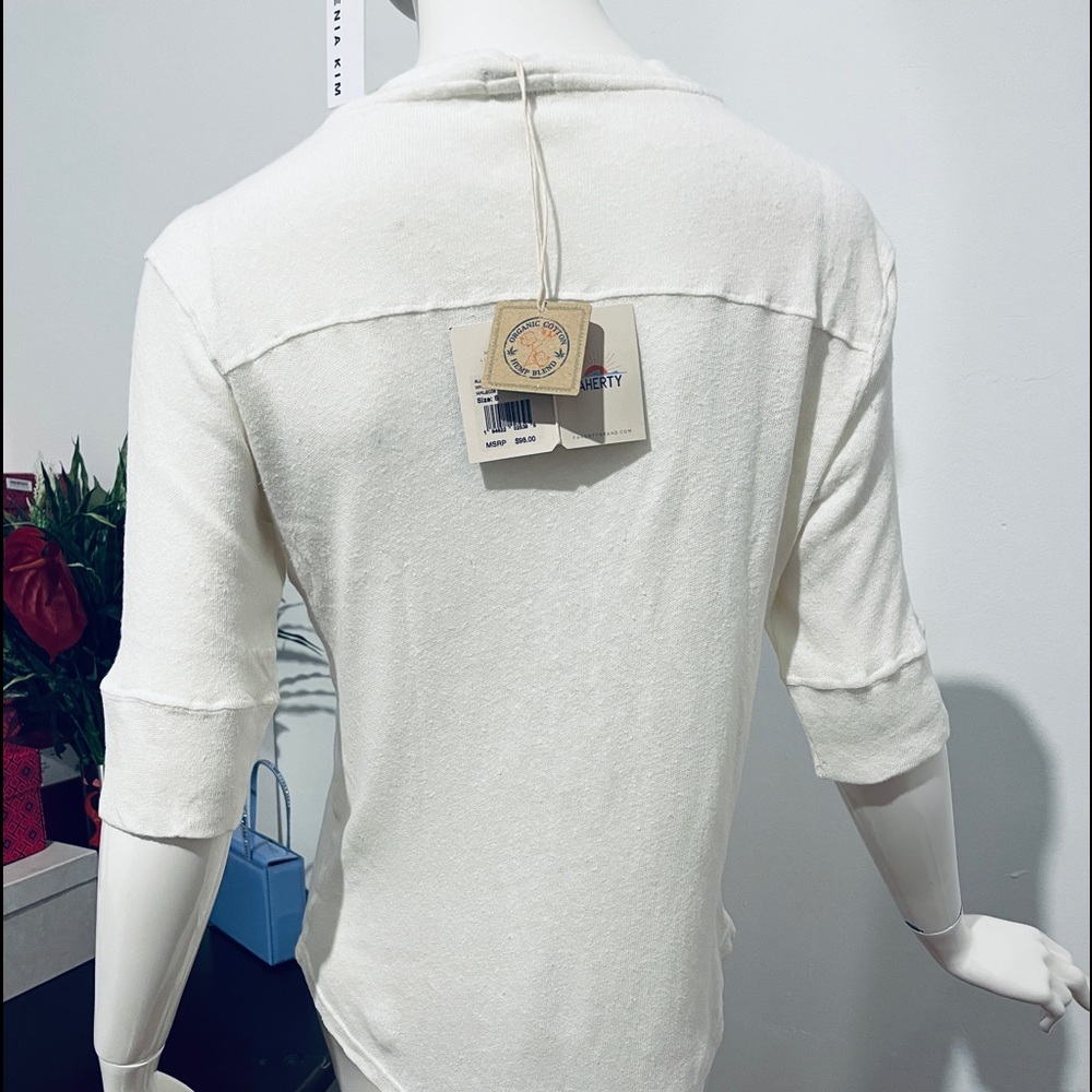 Faherty Allandria Henley. Firm price - Picture 13 of 16